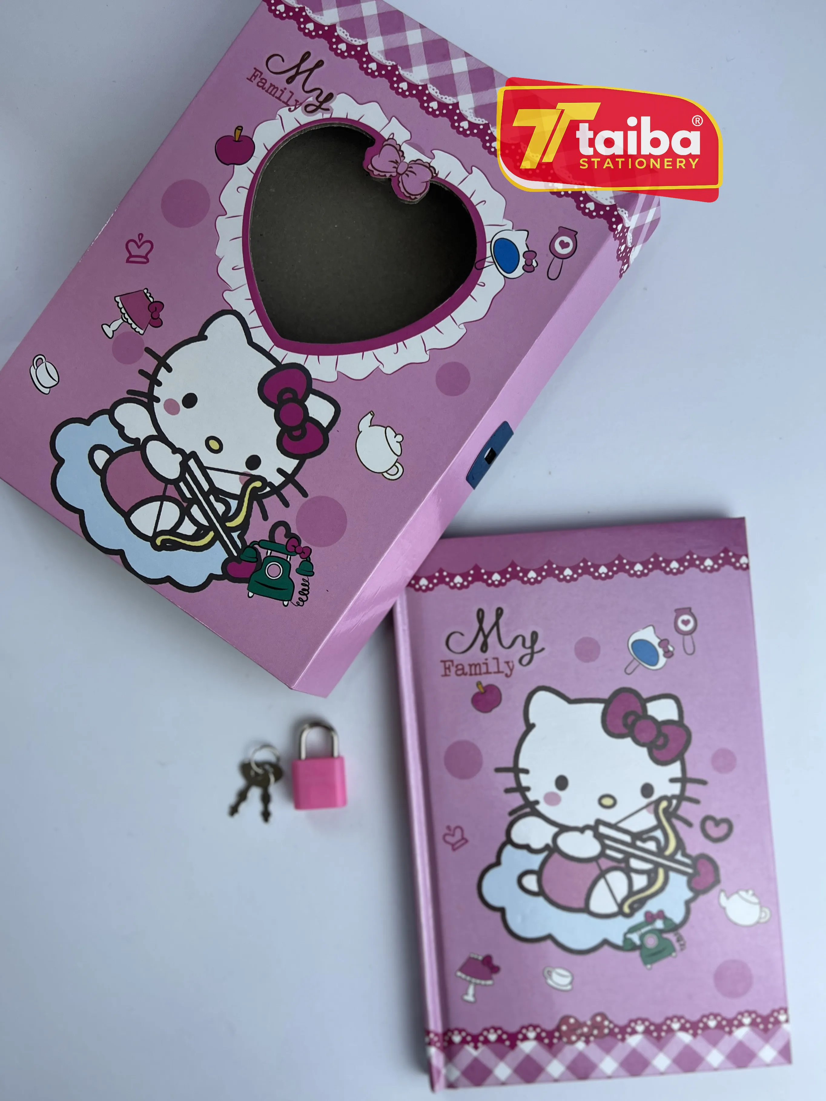 CARNET A5 AVEC SERRURE JOURNAL INTIME ENFANT 1398-7 YH32K