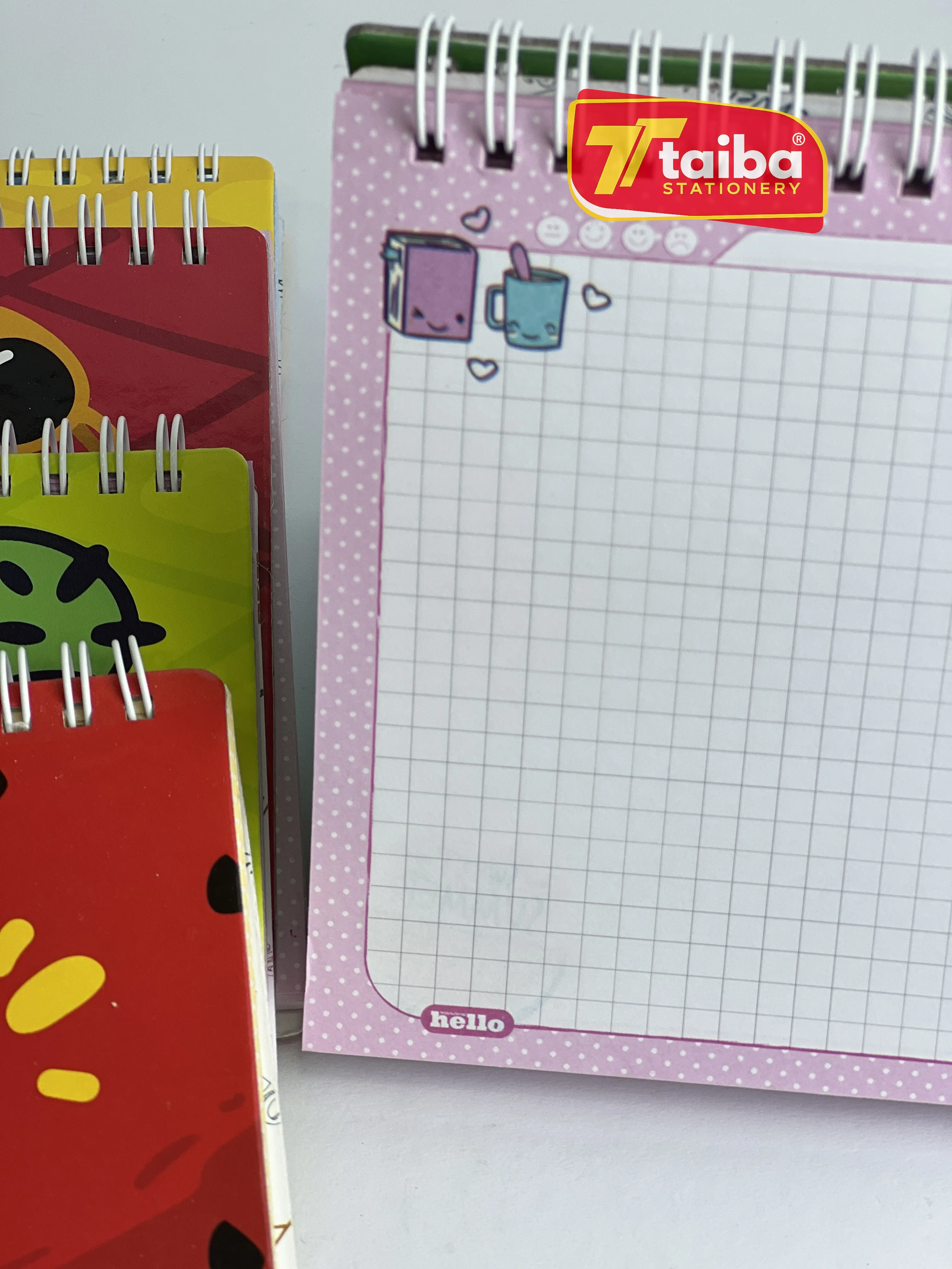 NOTE BOOK A6 SPIRAL HELLO HL056