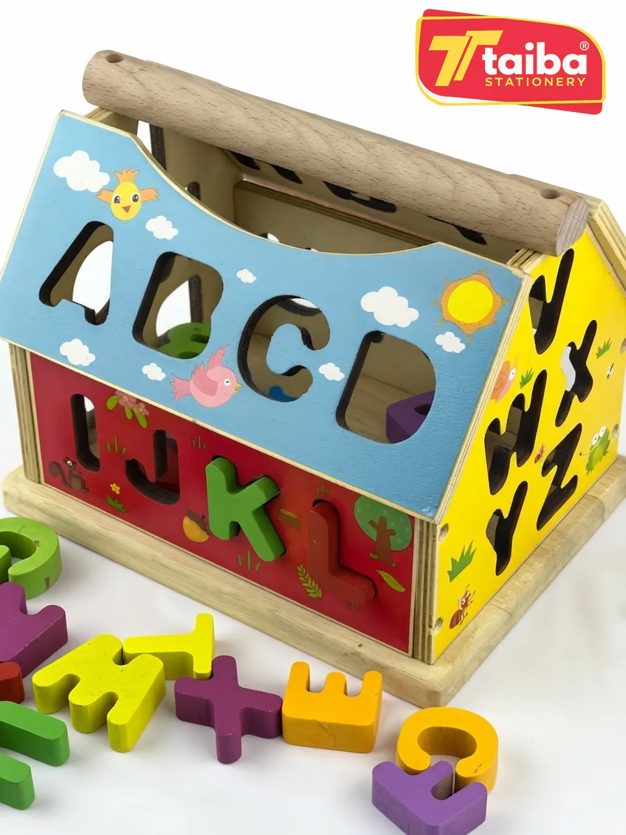JEUX EDUCATIF EN BOIS MULTIFONCTION ALPHA PL-8050