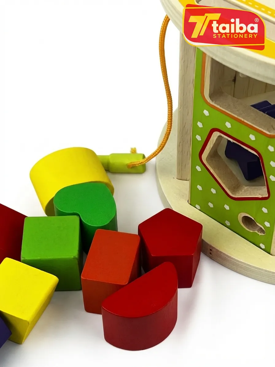 JEUX EDUCATIF EN BOIS ROND MULTIFONCTION MWZ-5062 PL-8051