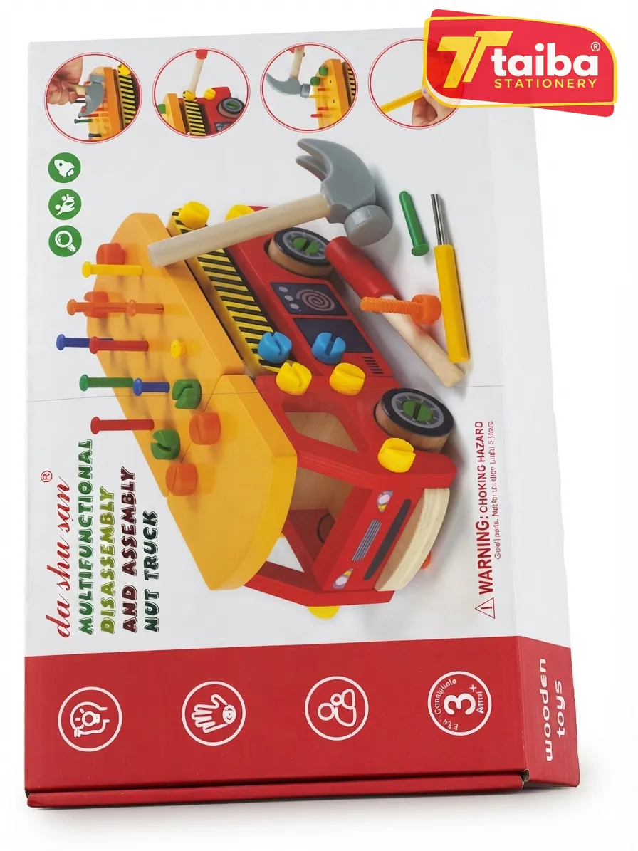 JEUX EDUCATIF EN BOIS CAMION HX-5068 PL-8086