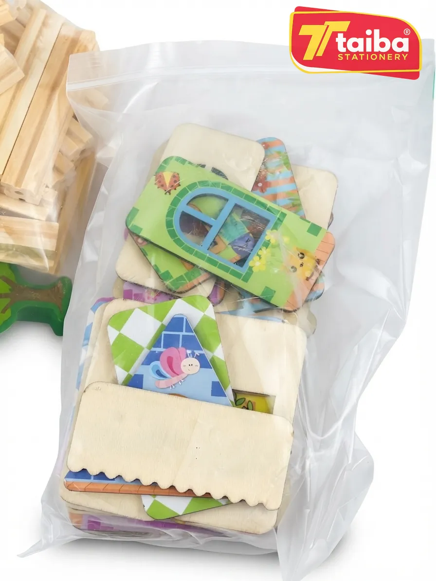 JEUX EDUCATIF EN BOIS MULTIFONCTION 128PCS PL-8094