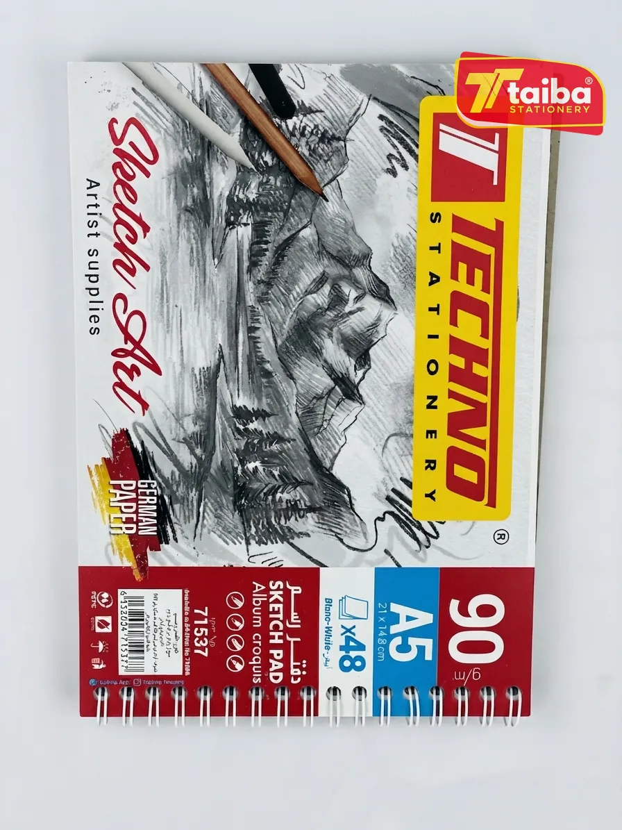 ALBUM CROQUIS 48F A 21*14.8 CM 90G PAYSAGE TECHNO 71537