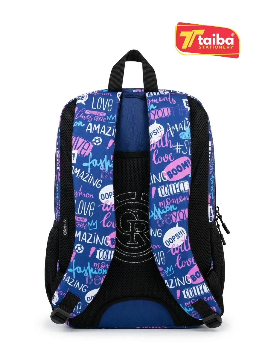 SAC A DOS SCOLAIRE 16.5 6 COMP CRISTAL