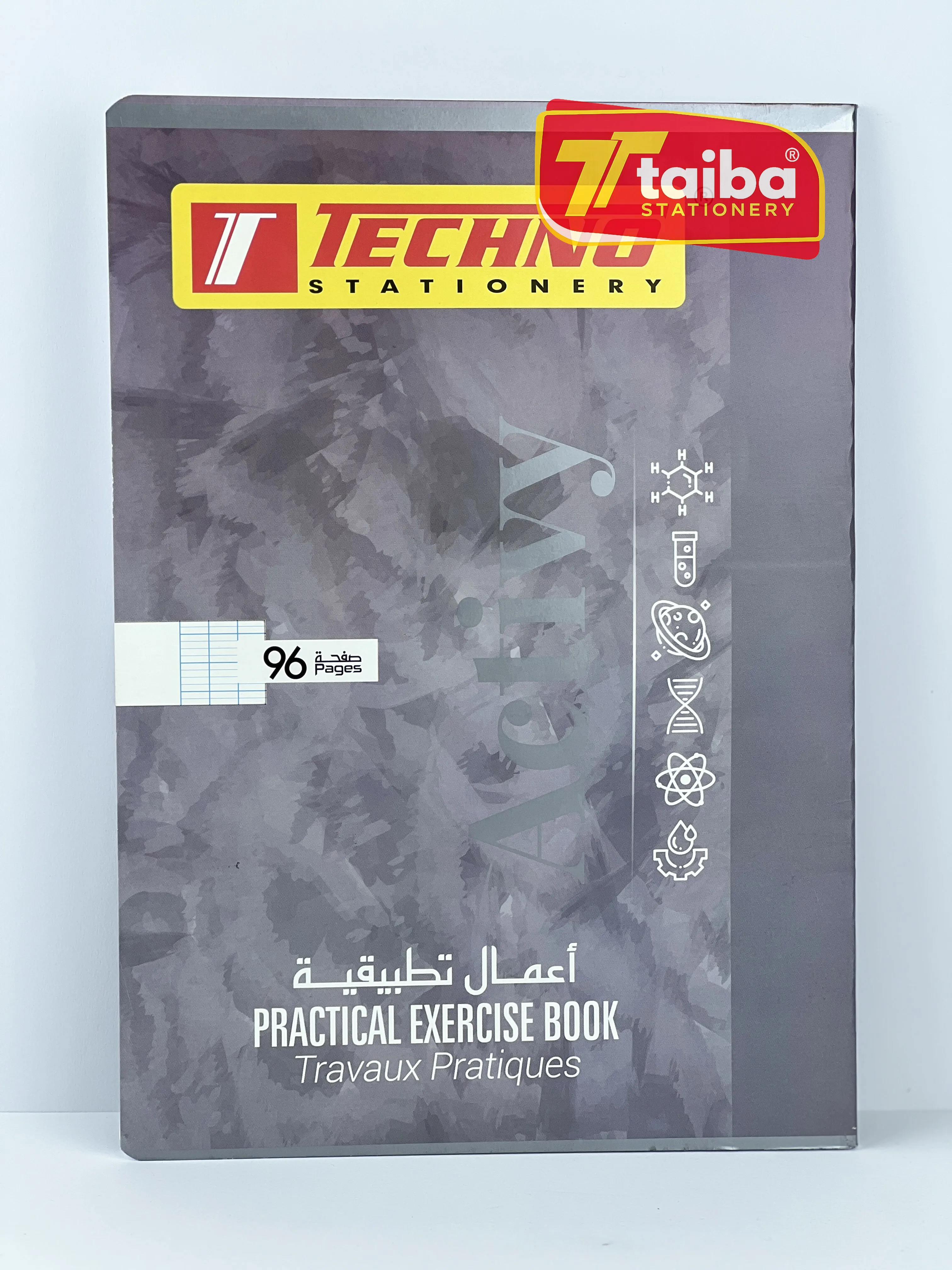 CAHIER PIQUE TP 96P 21*29.7CM SEYES 70G TCHNO-9815-00