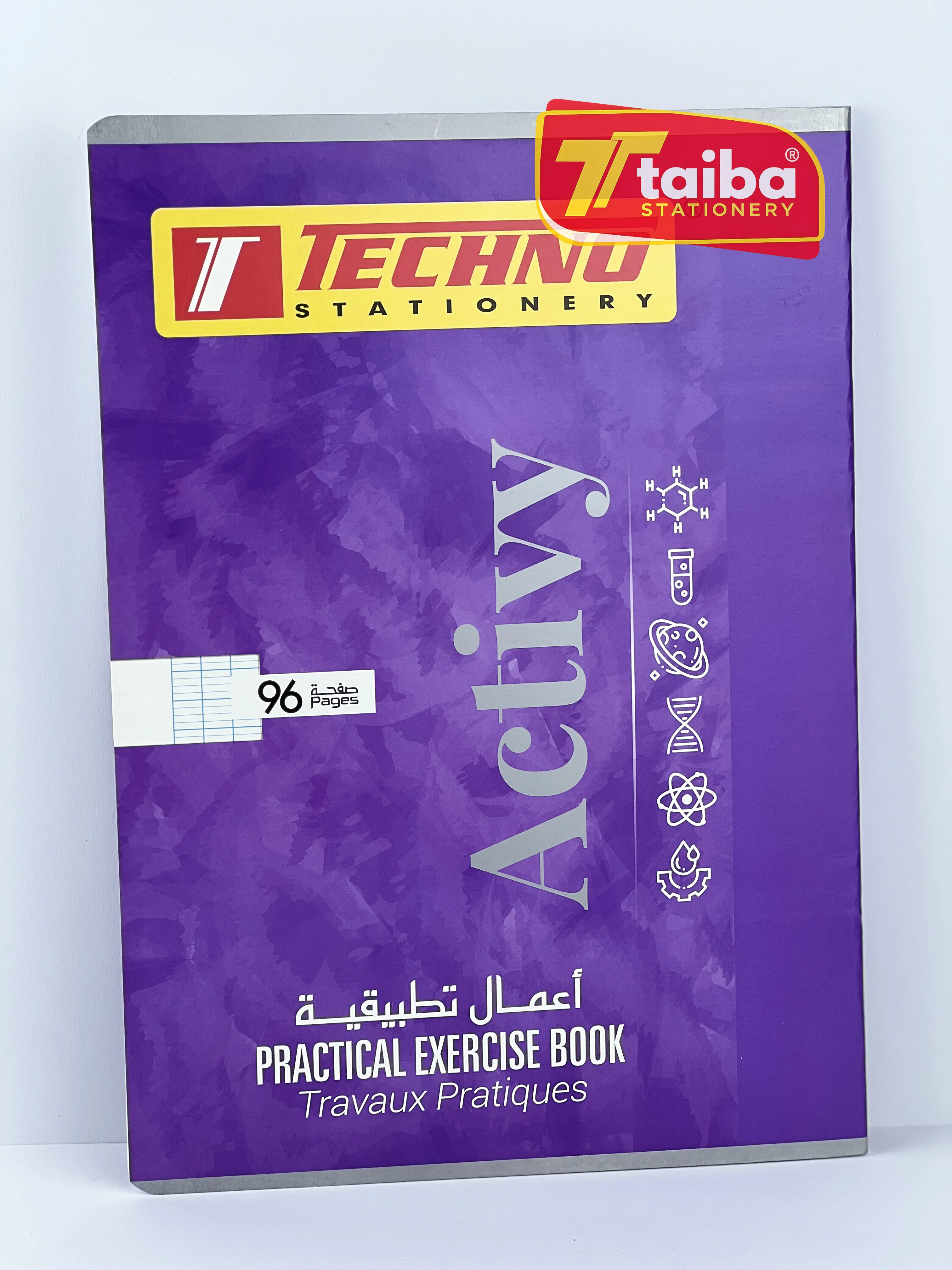 CAHIER PIQUE TP 96P 21*29.7CM SEYES 70G TCHNO-9815-00