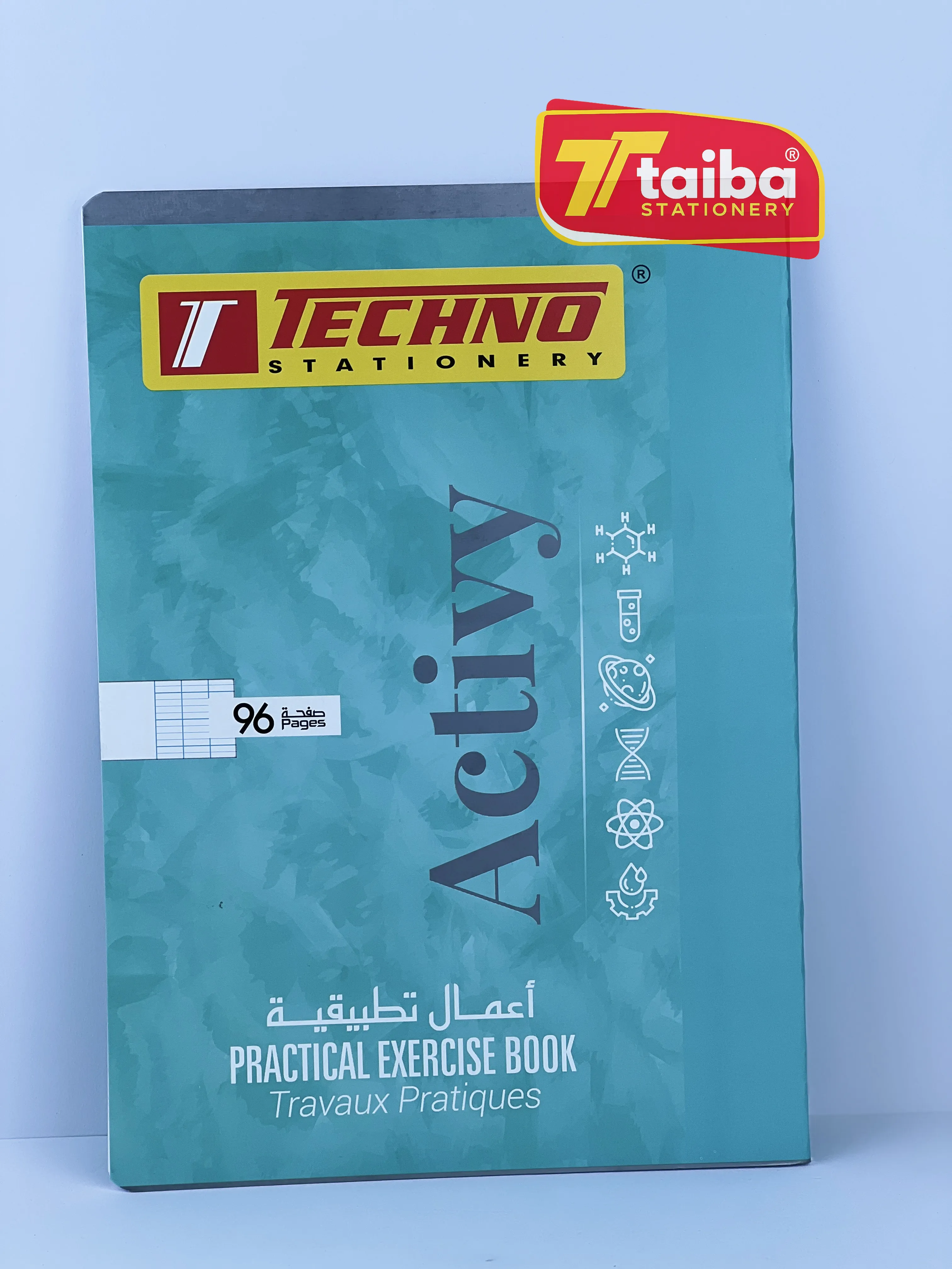 CAHIER PIQUE TP 96P 21*29.7CM SEYES 70G TCHNO-9815-00