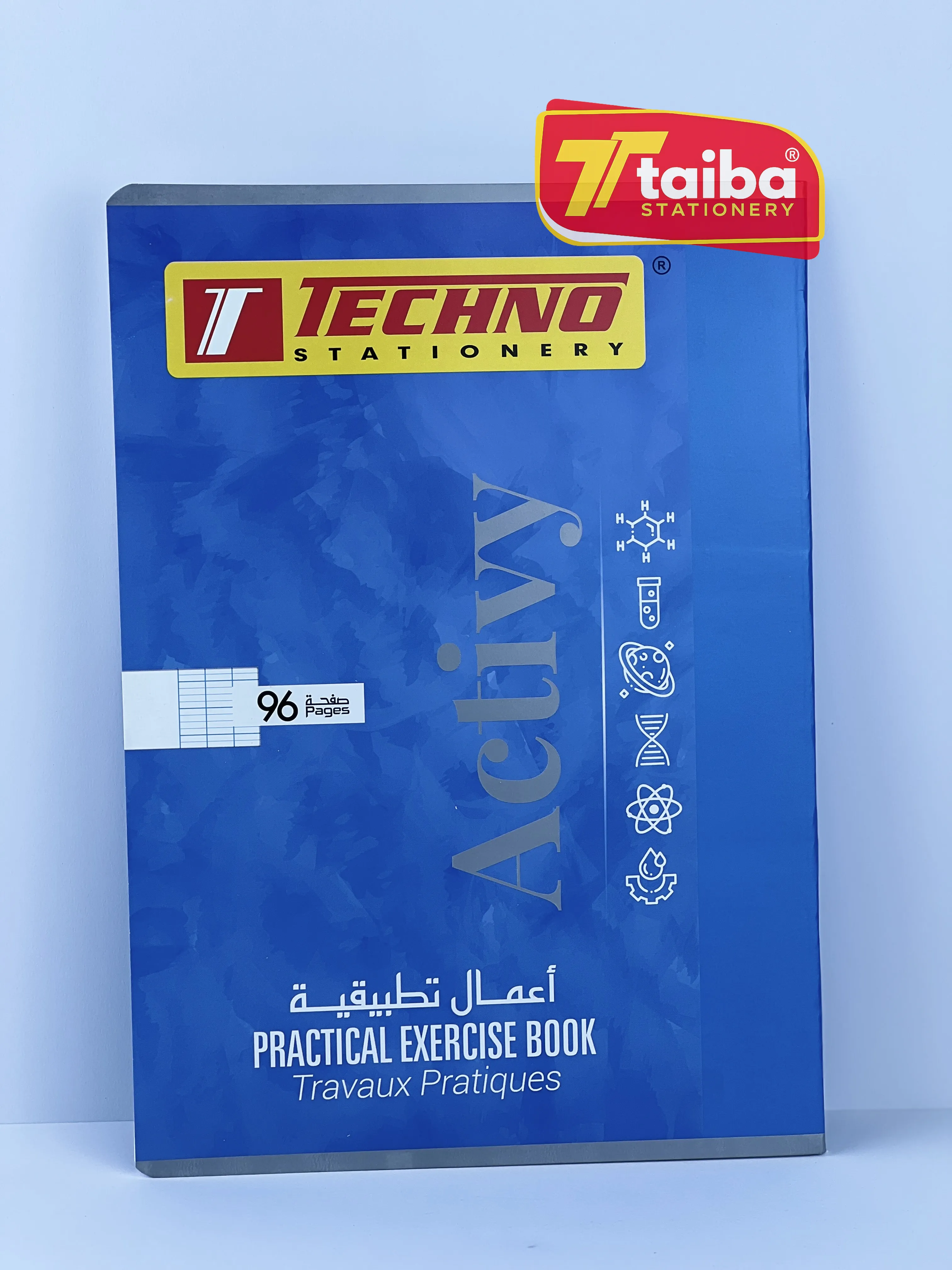 CAHIER PIQUE TP 96P 21*29.7CM SEYES 70G TCHNO-9815-00