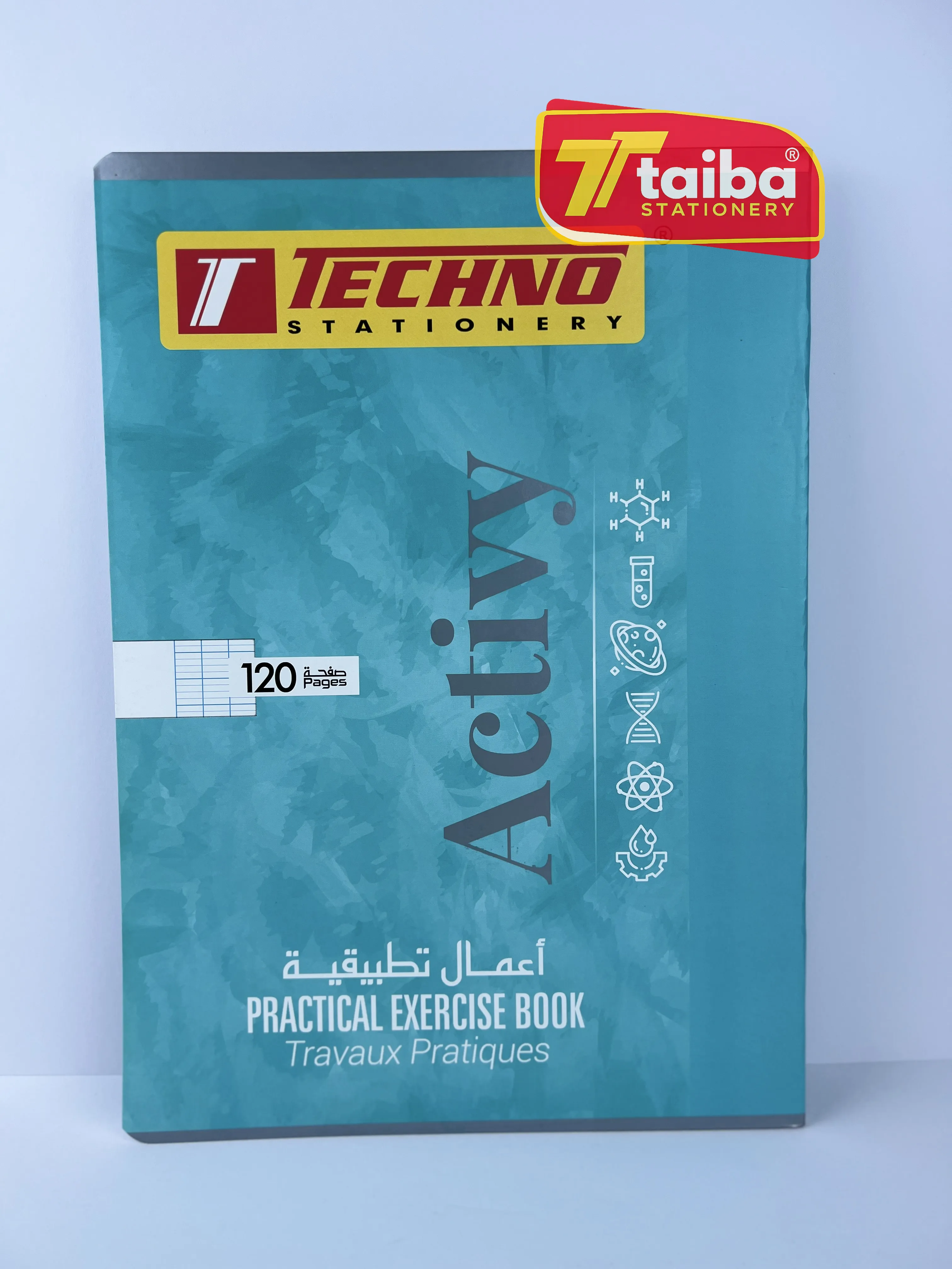 CAHIER PIQUE TP 120P 21*29.7 CM SEYES 70G TECHNO 70787