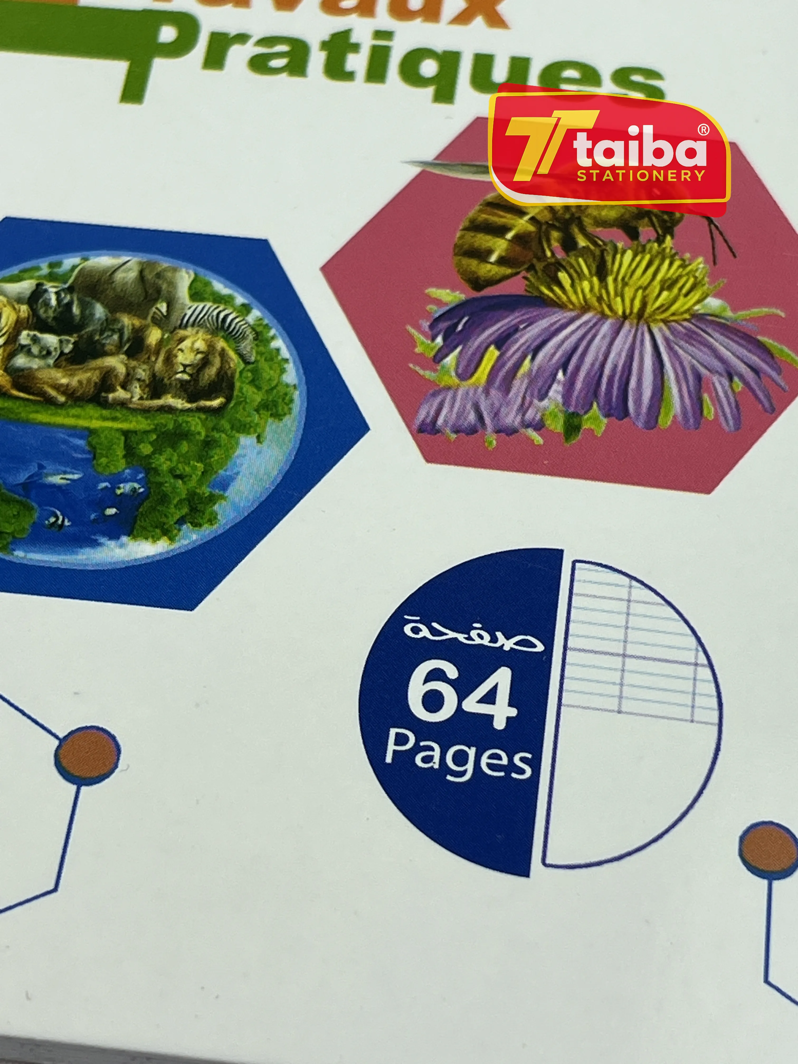 CAHIER PIQUE KOQ TP 64P