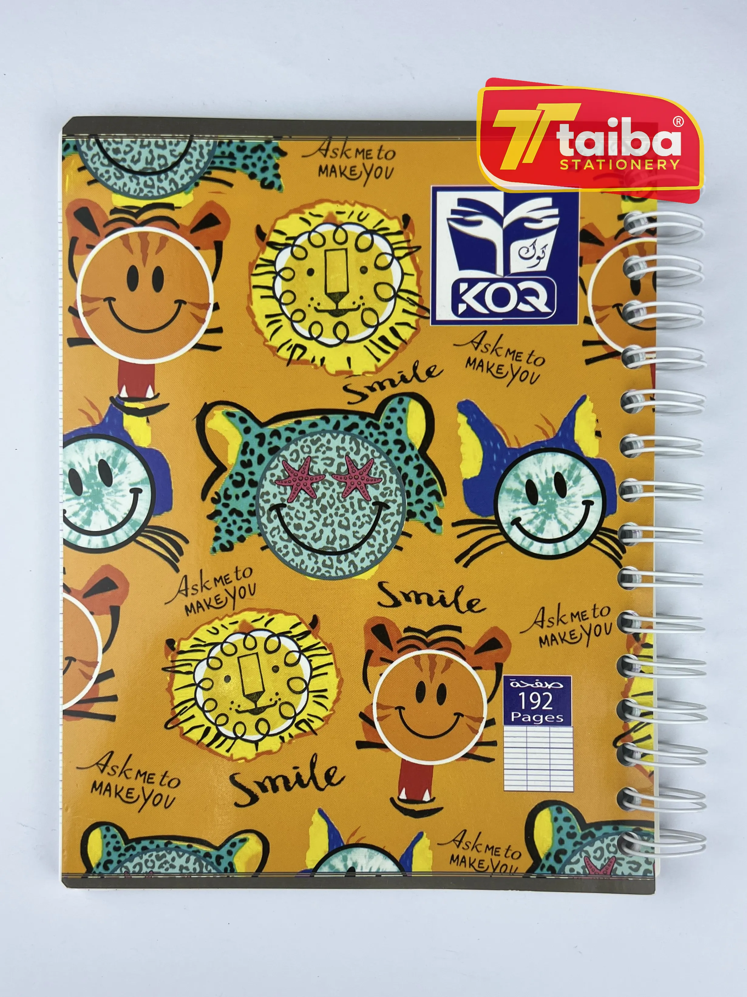 CAHIER SPIRAL KOQ 192