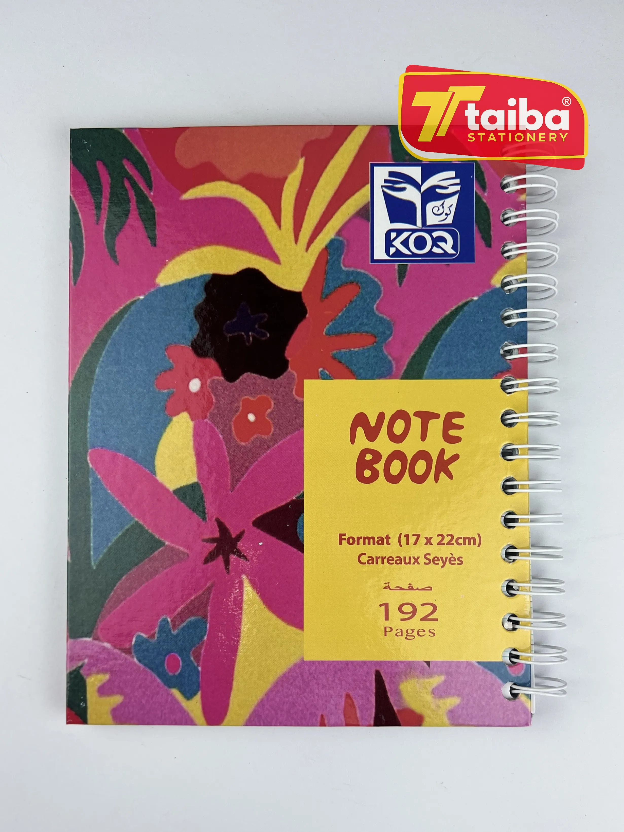 NOTE BOOK SPIRAL 192P PF KOQ CRT 30