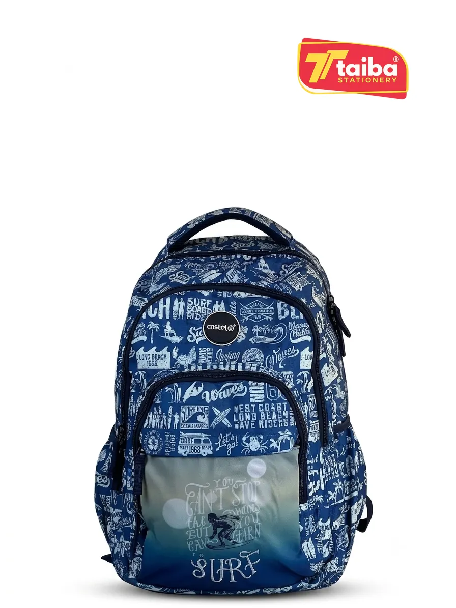 SAC A DOS COLLECTION 2025 TRIPLE POCHE GARCON CRISTAL CR-3611