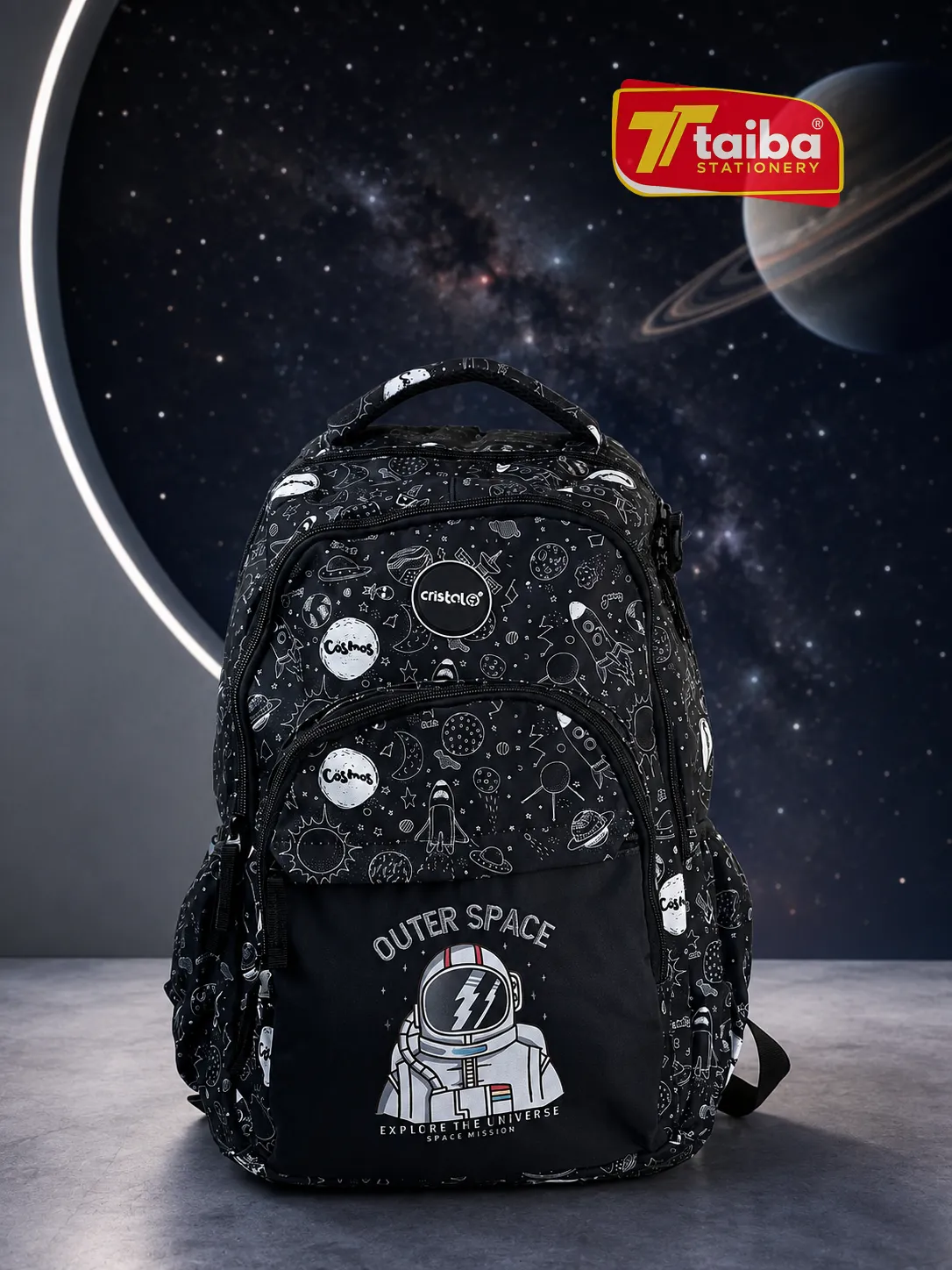 SAC A DOS COLLECTION 2025 TRIPLE POCHE GARCON CRISTAL CR-3611