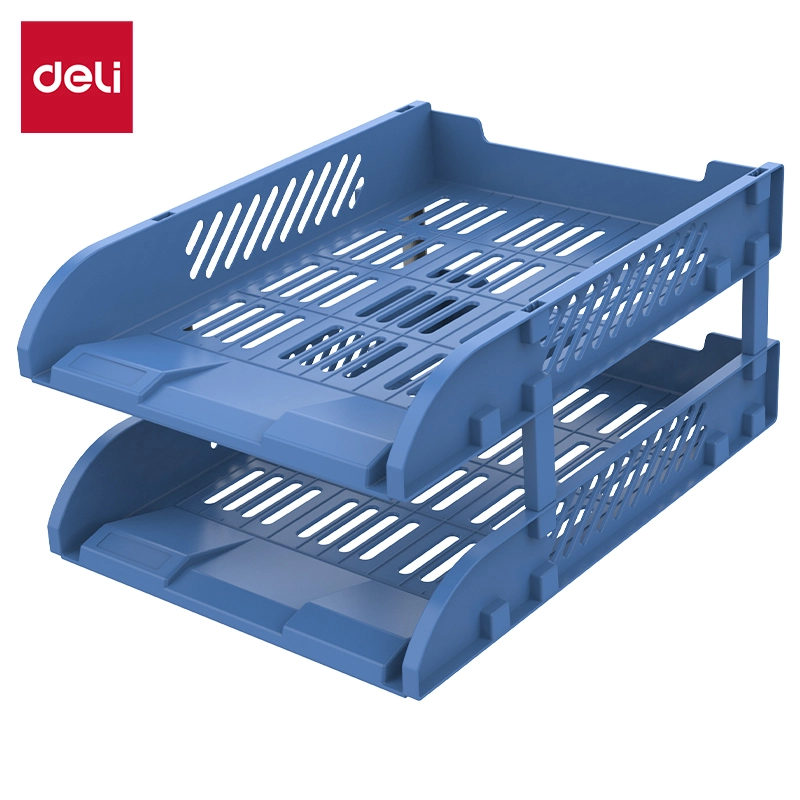 TRIEUR DE DOSSIER EN PLASTIQUE (2 POSITIONS) BLUE  RF 9212  DELI