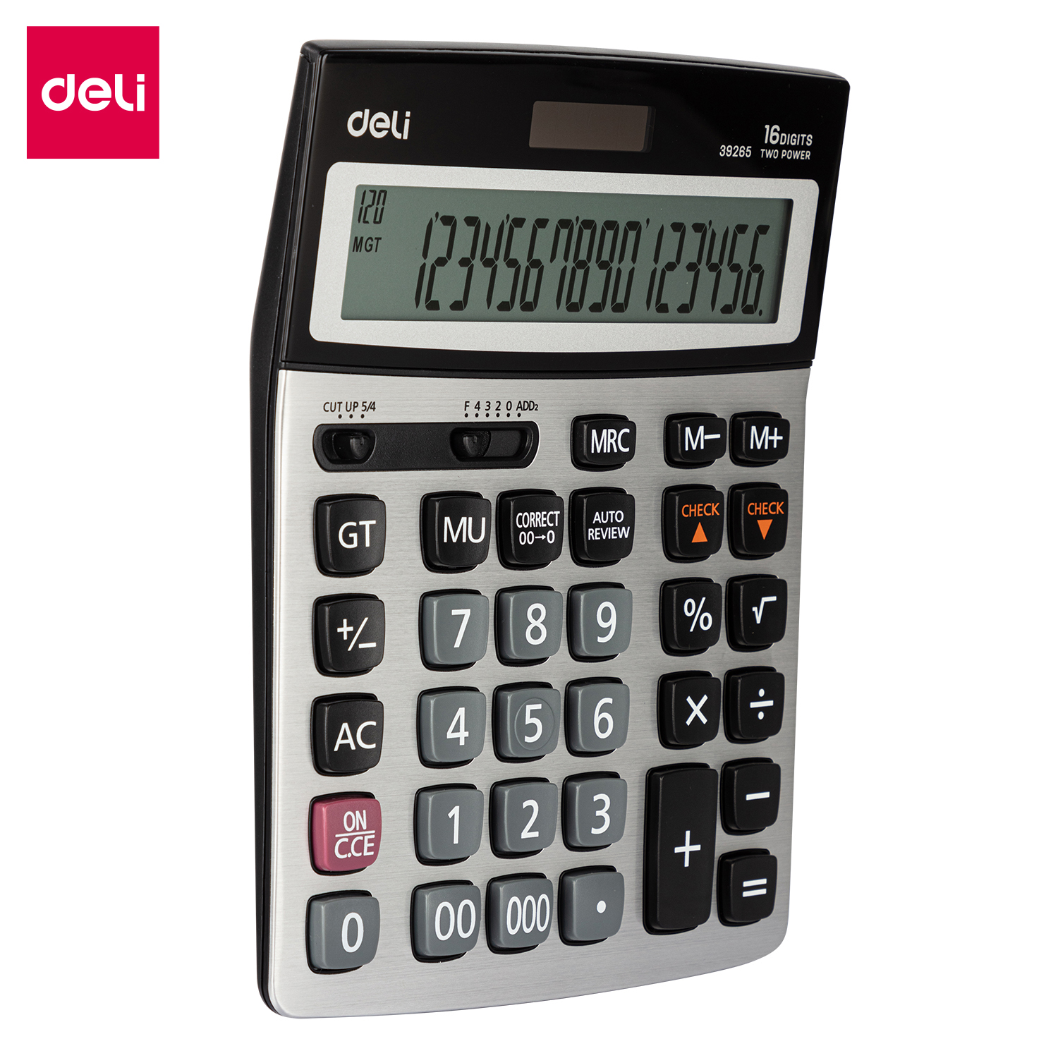 CALCULATRICE DE BUREAU 12 CHIFFRES 216*160*41MM 39265 DELI