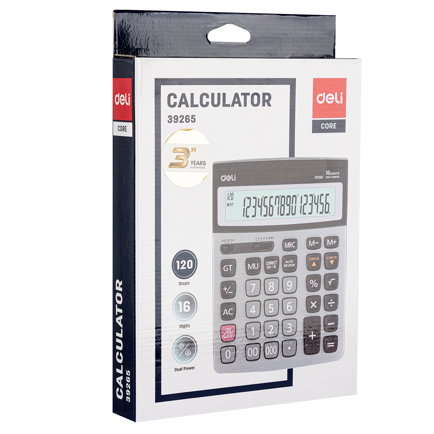 CALCULATRICE DE BUREAU 12 CHIFFRES 216*160*41MM 39265 DELI