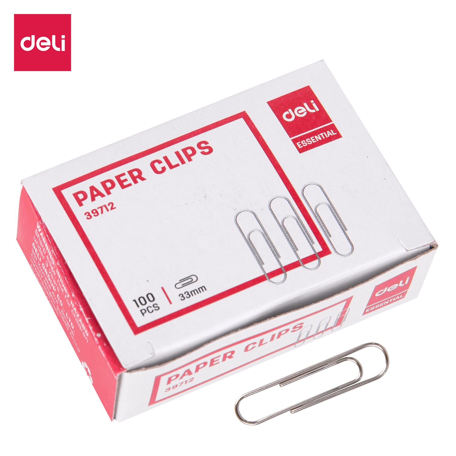 BOITE TROMBONNE (100PCS) 33mmRF 39713 DELI