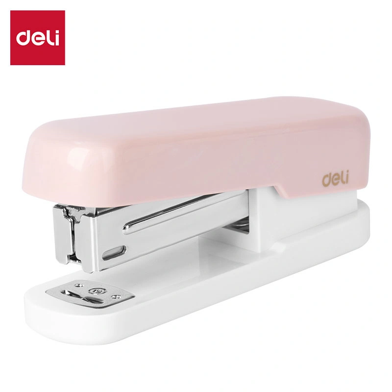 AGRAFEUSE DE BUREAU 24/6 ET 26/6 25FS/80GR M330 PINK DELI