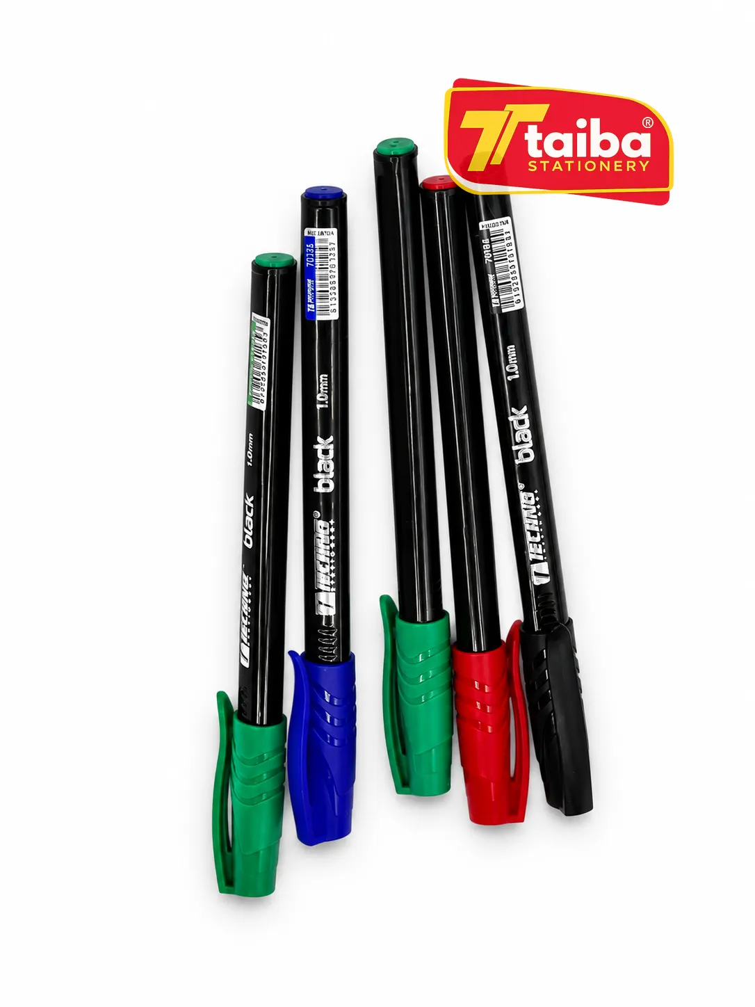 STYLO A BILLE BLACK 1.0 MM  TCHNO 70125