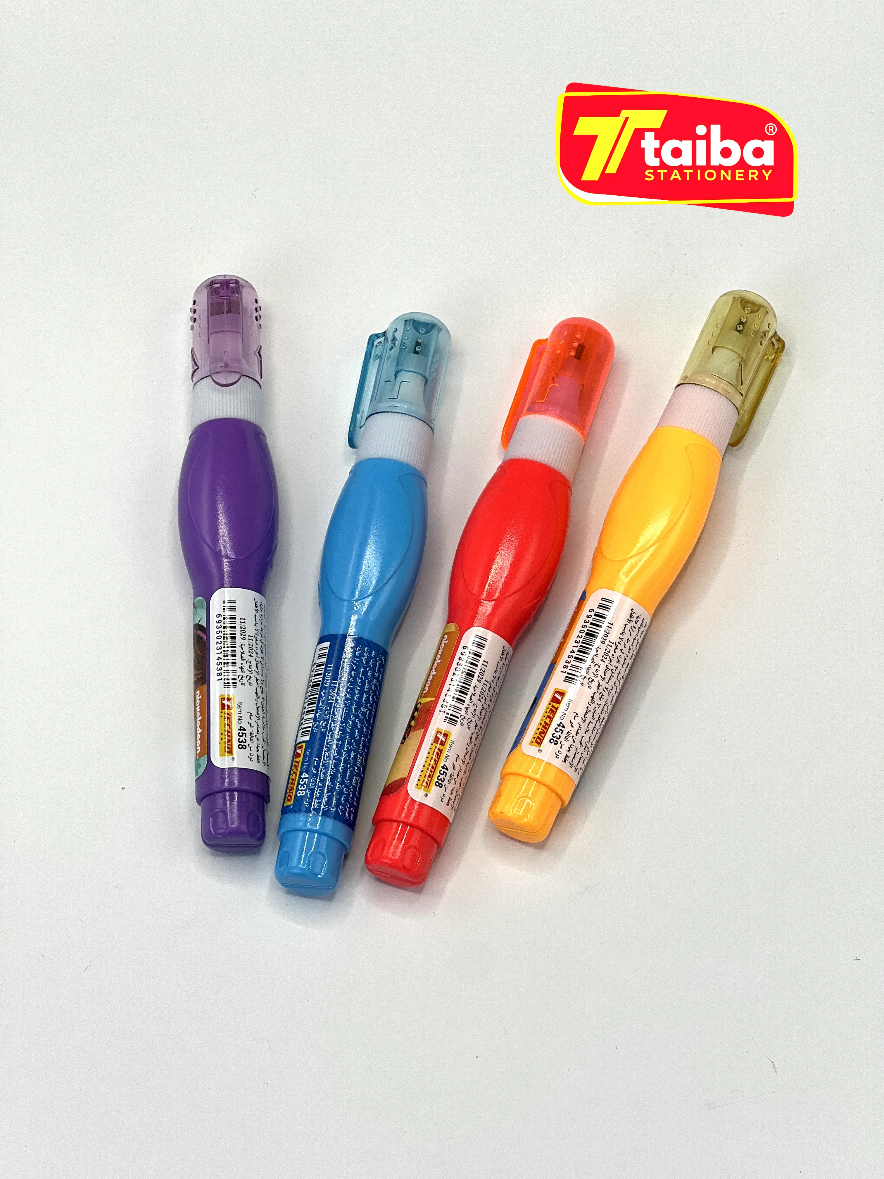 STYLO CORRECTEUR TETE EN METAL 7ML LICENCE TECHNO 4538