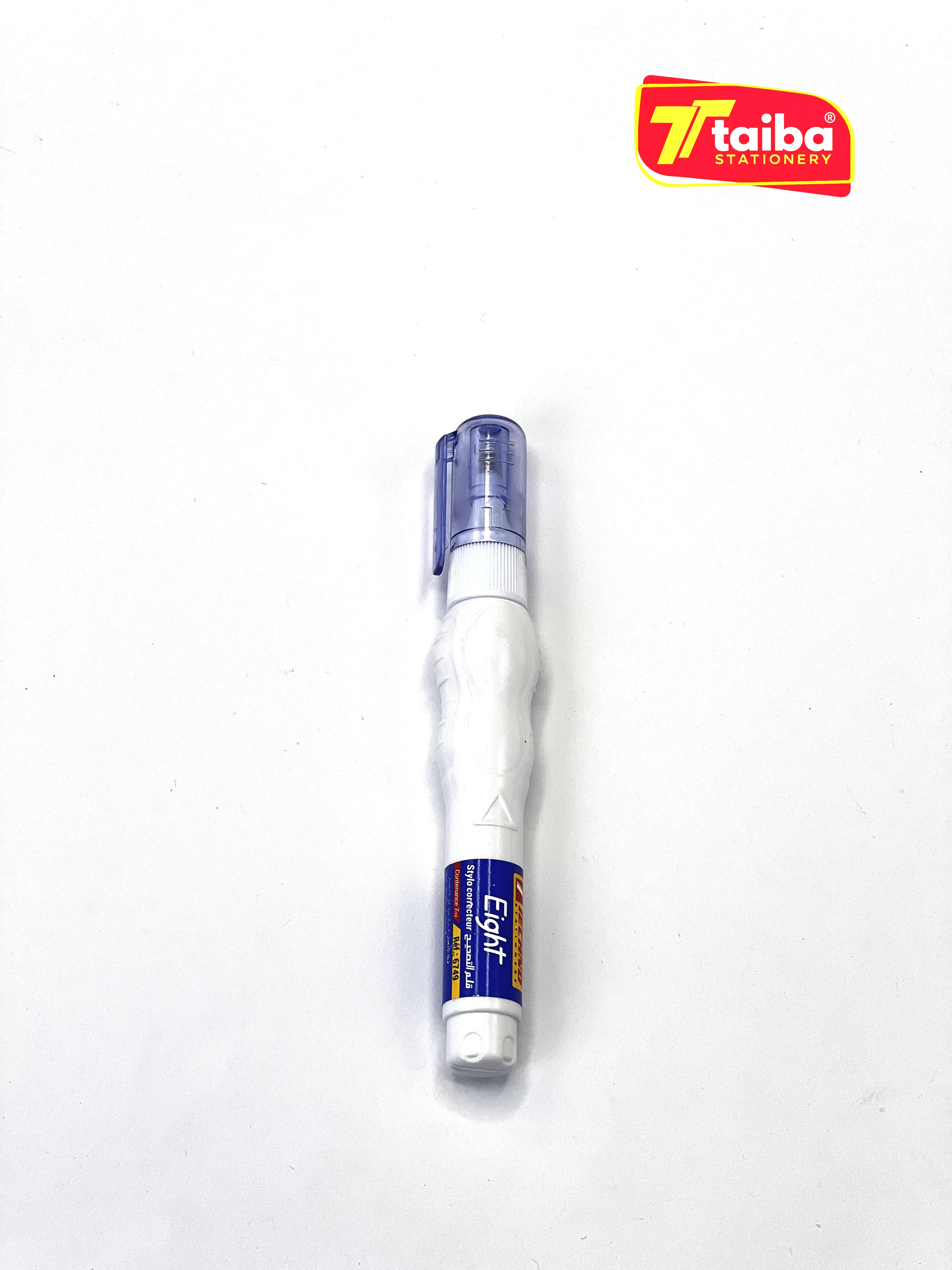 STYLO CORRECTEUR TETE EN METAL 7ML EIGHT TCHNO 6749