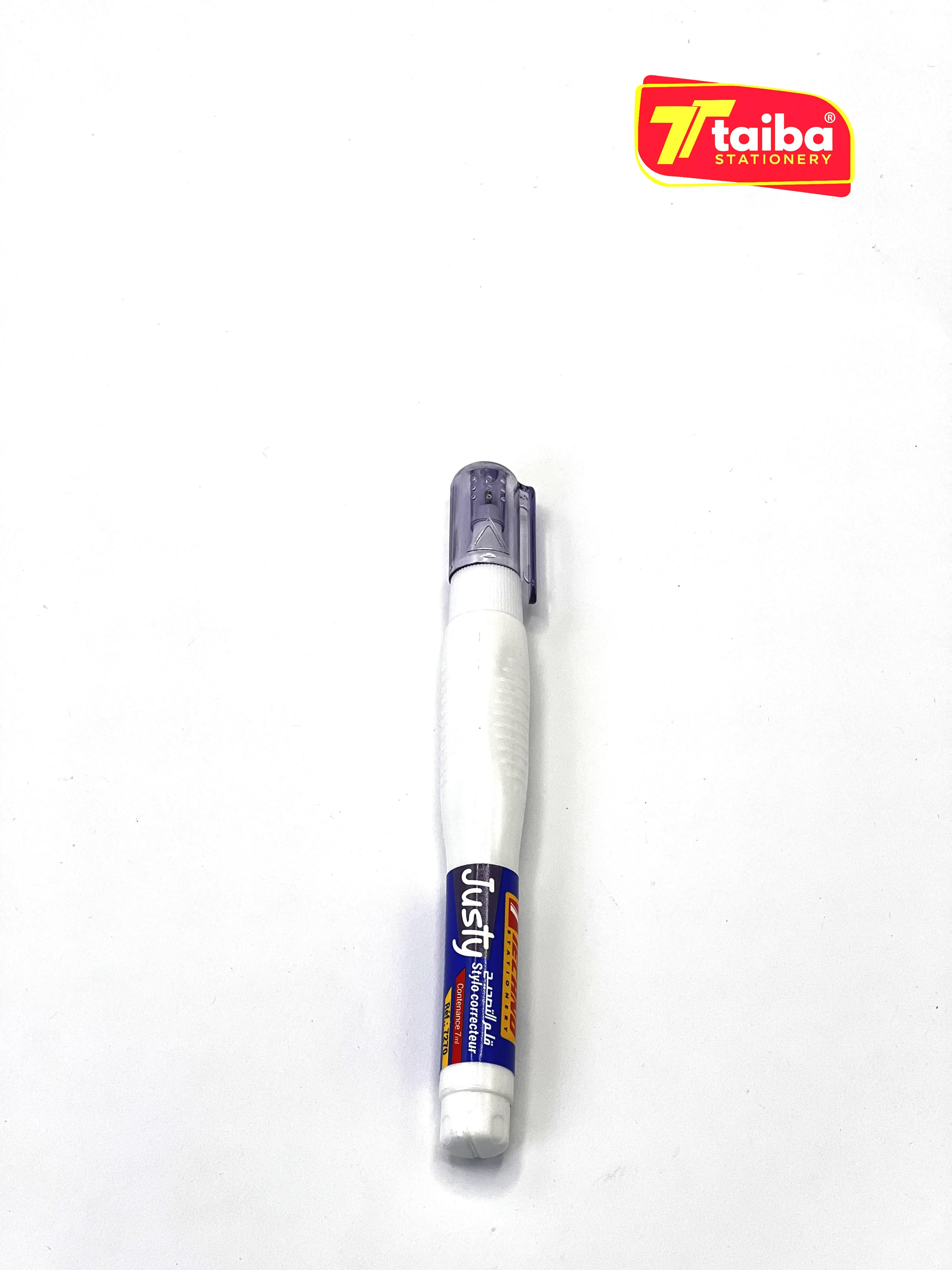STYLO CORRECTEUR TETE EN METAL 7ML JUSTY TECHNO 7270