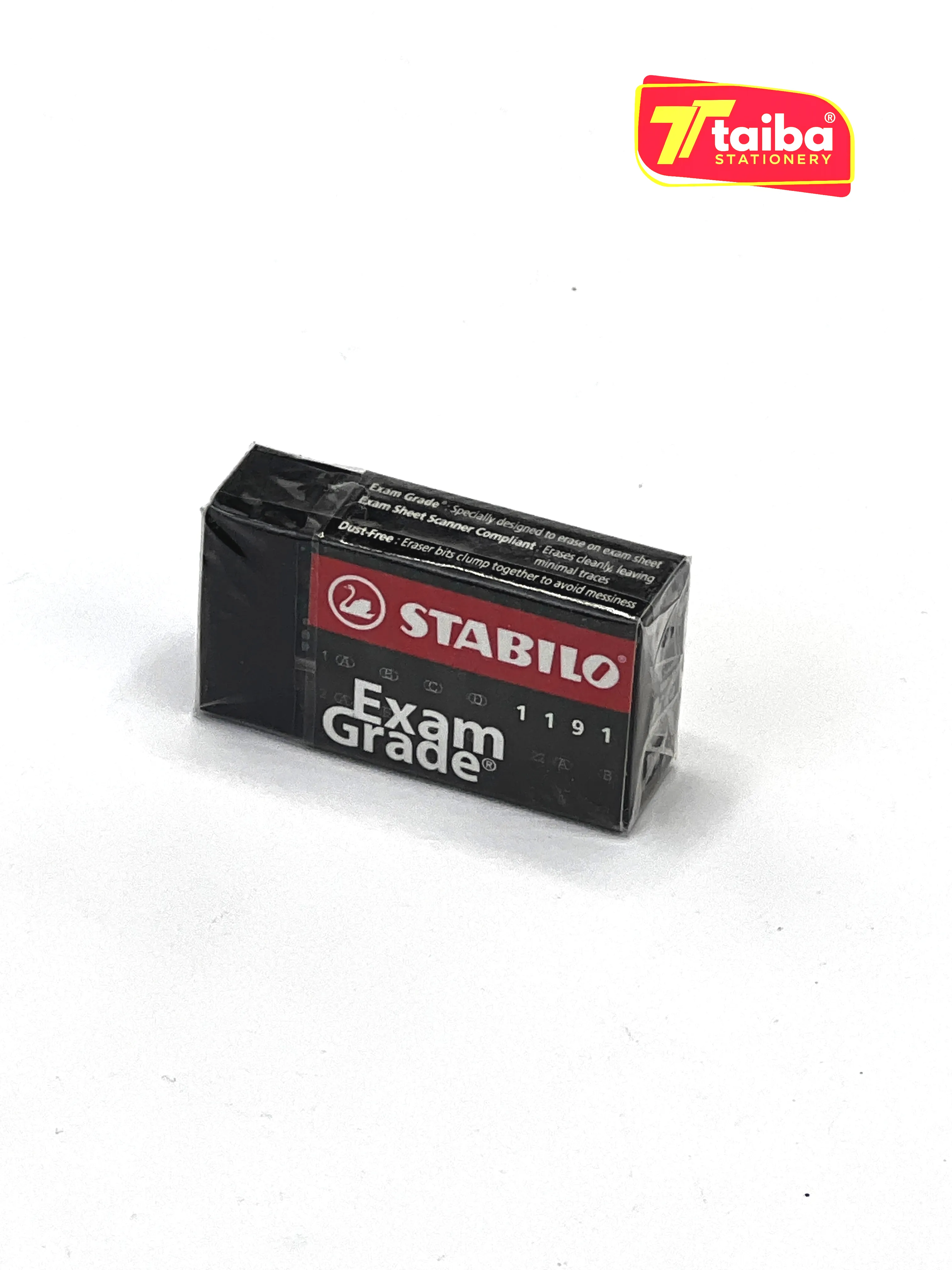 GOMME EXAM GRADE NOIR MM EN BOITE STABILO 119136