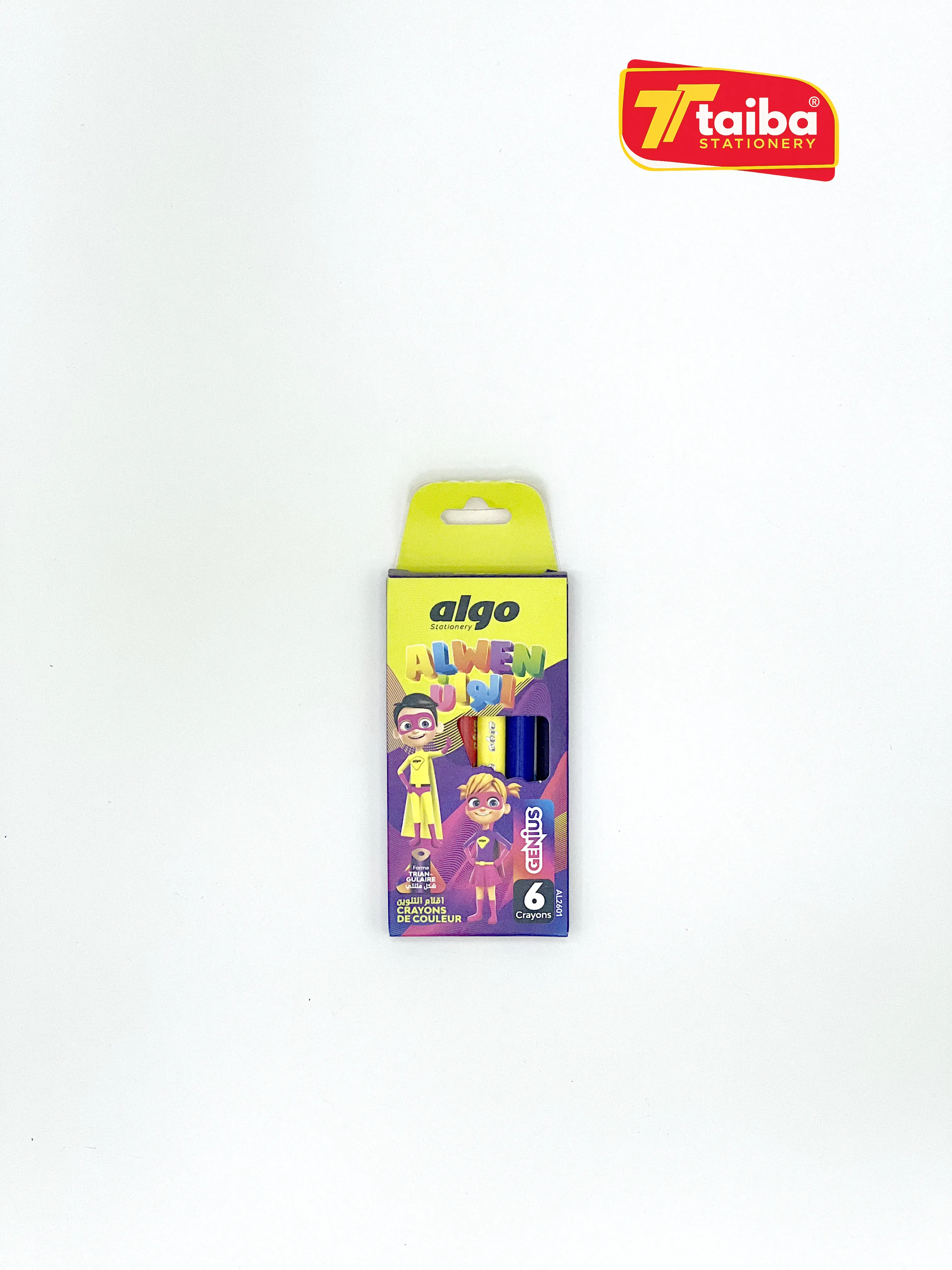 CRAYONS DE  COULEUR ALGO ALWEN