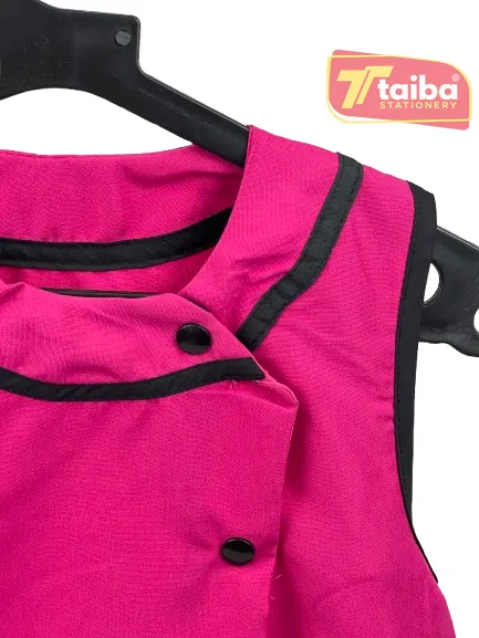 TABLIER ROSE POUR FILLE CEM 10-12-14 ANS RS077