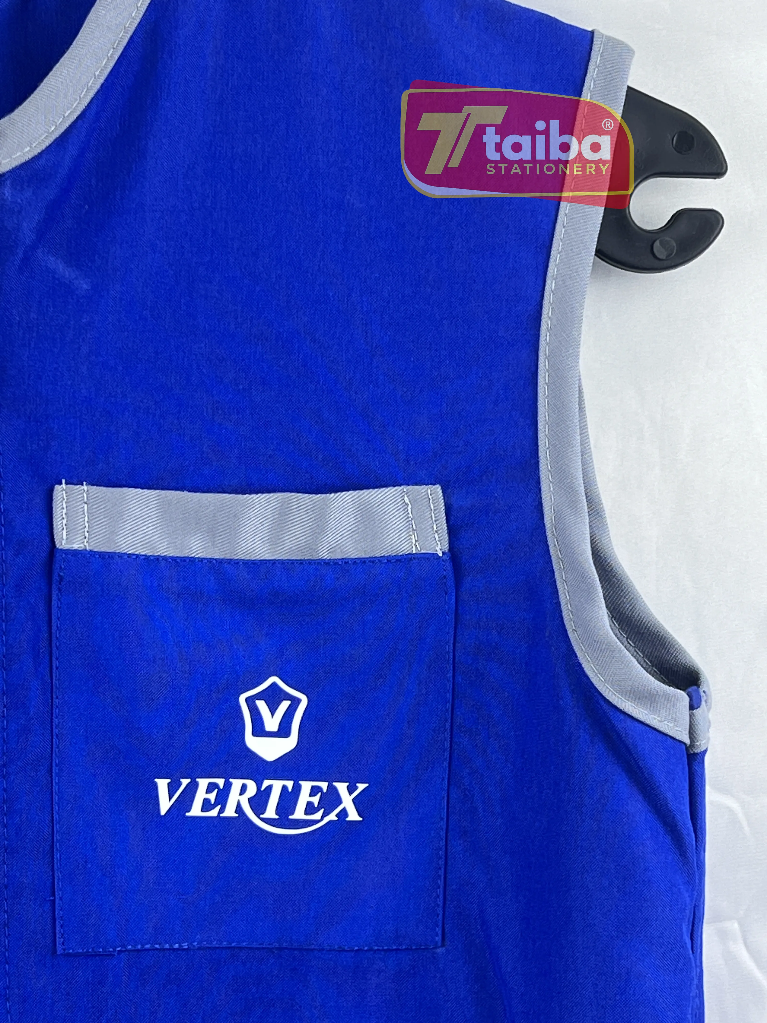 TABLIER BLEU POUR GARCON PRIMAIRE 6-8-10 ANS BL071