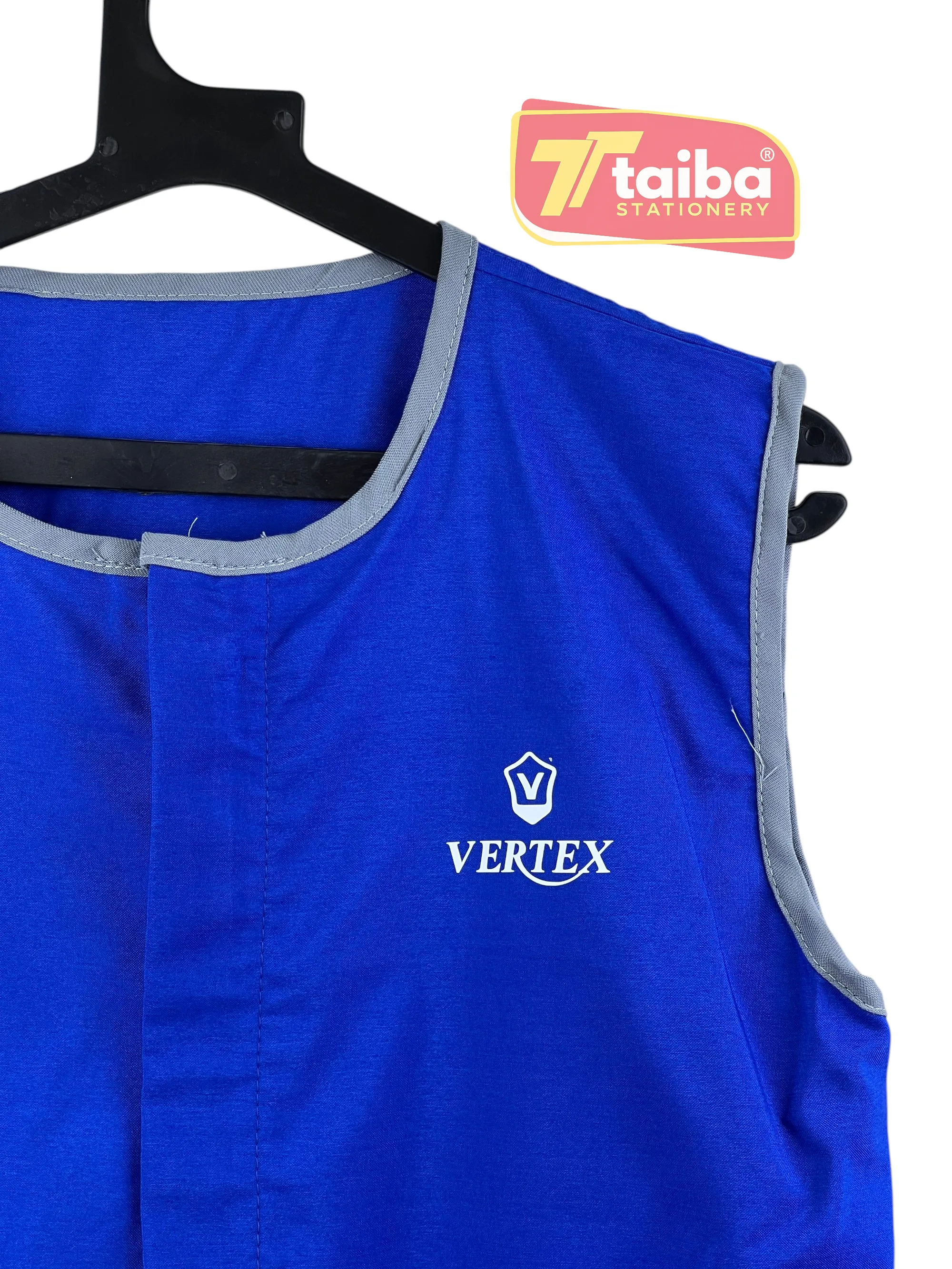 TABLIER BLEU POUR GARCON CEM OVER SIZE 10-12-14 VERTEX