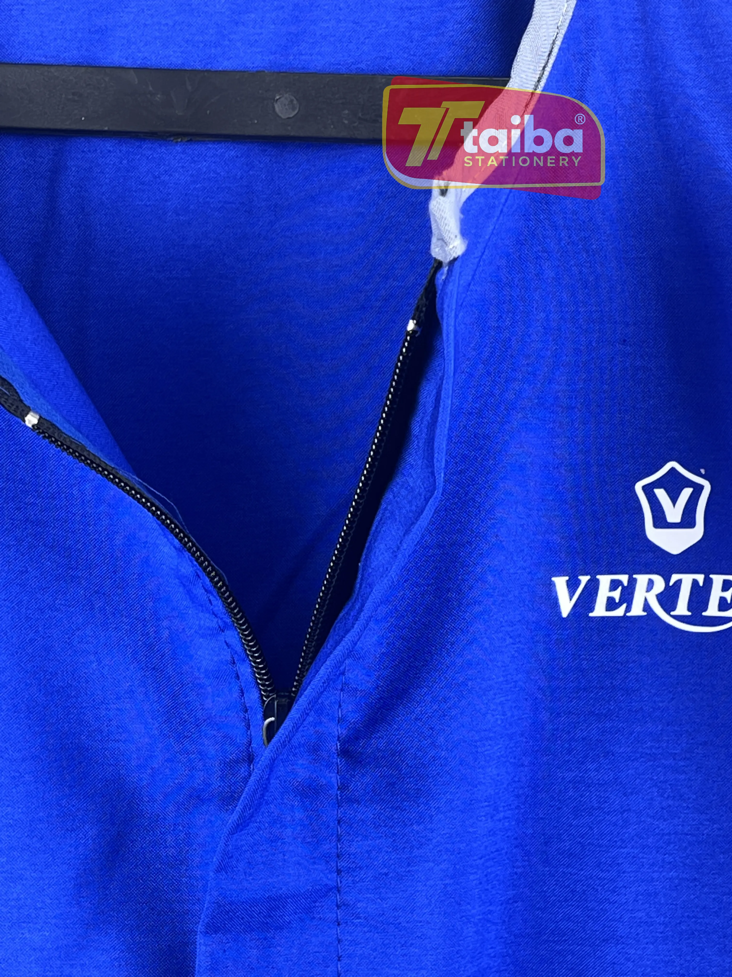 TABLIER BLEU POUR GARCON CEM OVER SIZE 10-12-14 VERTEX