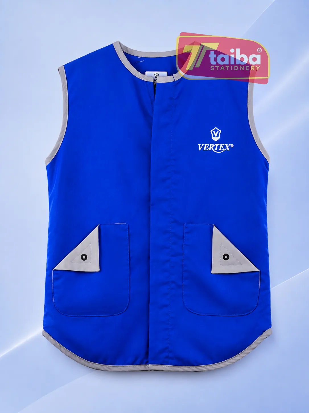 TABLIER BLEU POUR GARCON PRESCOLAIRE 4-5-6 BL-078