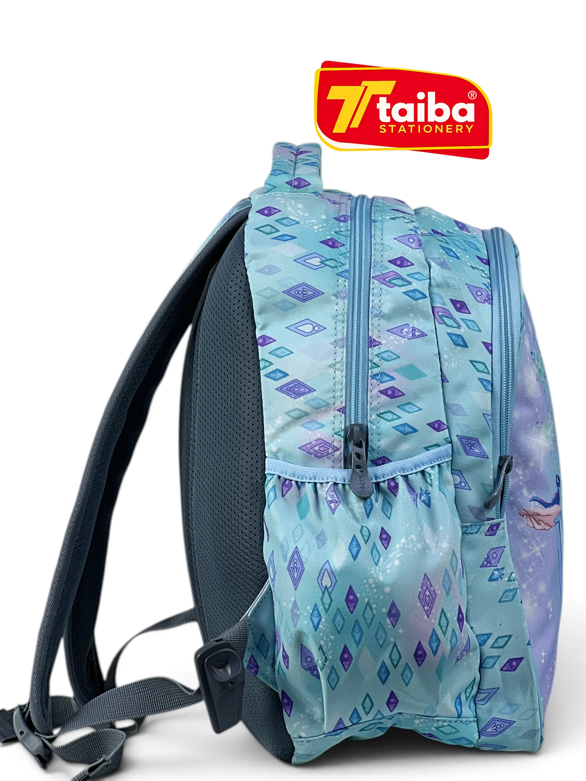 SAC A DOS SCOLAIRE FANTAISIE DIFF MOTIF 2 COMPART 18 CRISTAL CR-3418