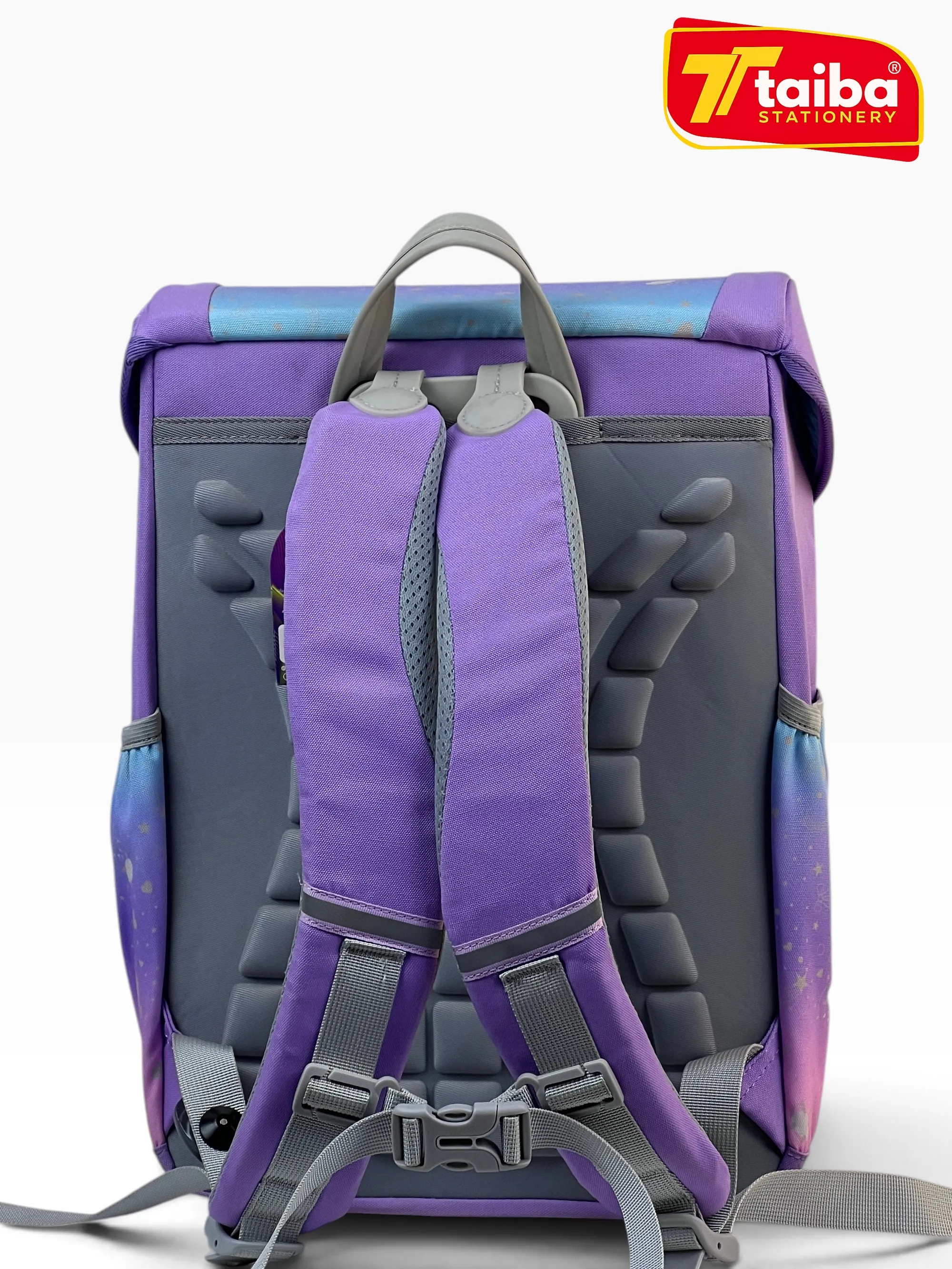 SAC A DOS SCOLAIRE BOPAI VIOLET ET ROSE GRAND 66-0383