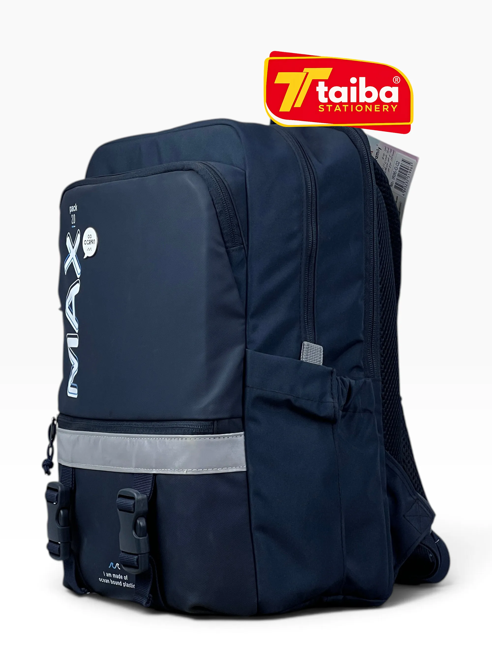 SAC A DOS DOUBLE NAVY TIGER IR86-G-02
