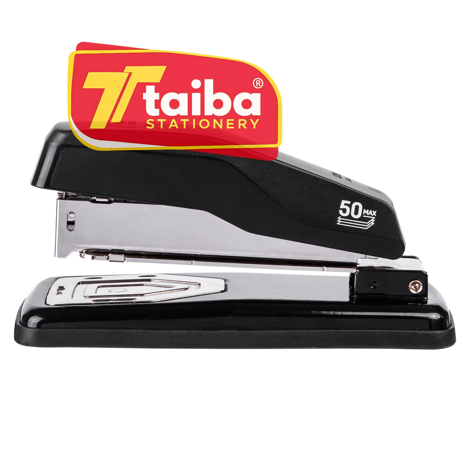 AGRAFEUSE DE BUREAU ROTATIF 24/6 ET 26/8 50FS/75G 0414S BLACK DELI